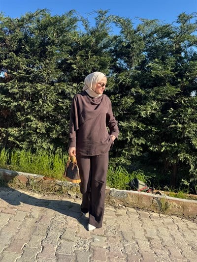 Drape Yaka Tensel Takım