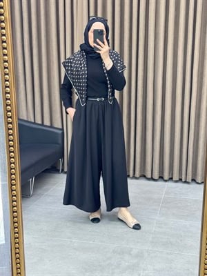 Etek Pantolon /Siyah