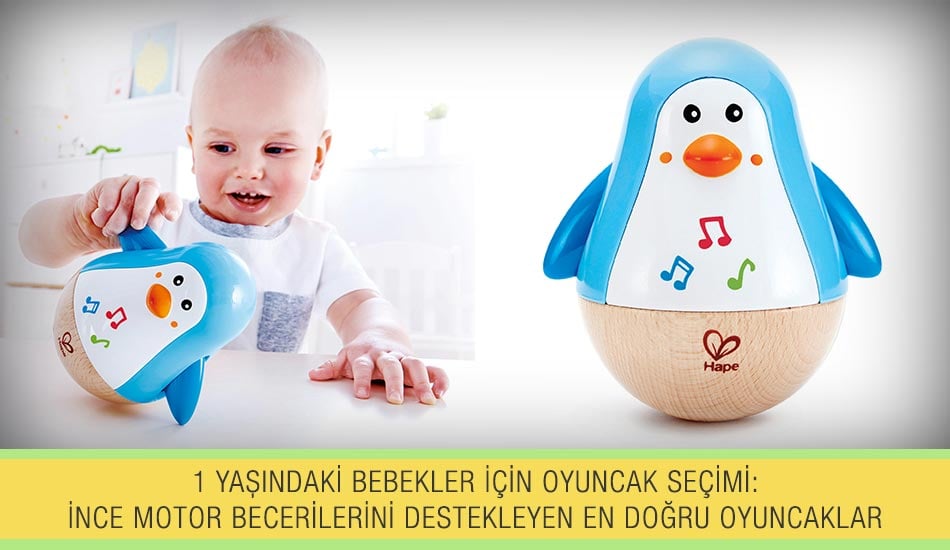 1 Yaşındaki Bebekler İçin Oyuncak Seçimi: İnce Motor Becerilerini Destekleyen En Doğru Oyuncaklar