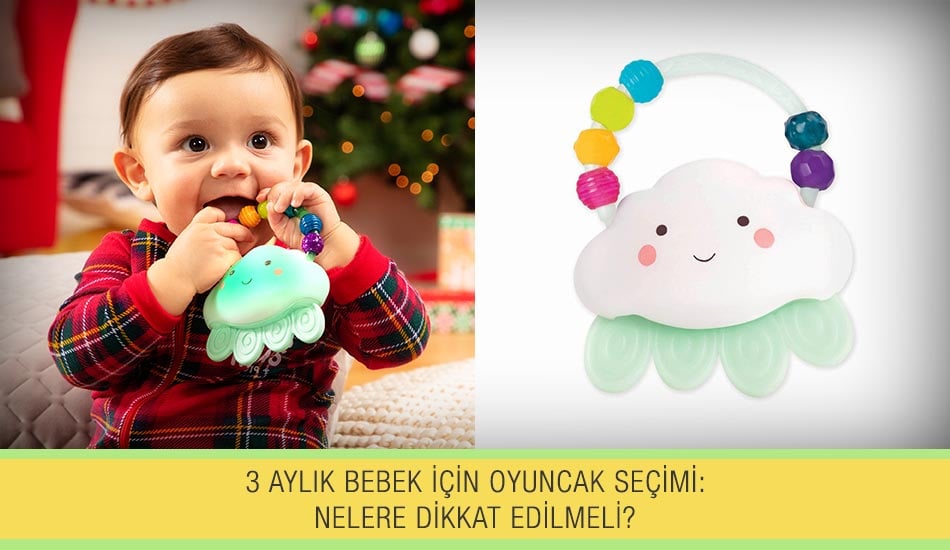 3 Aylık Bebek İçin Oyuncak Seçimi: Nelere Dikkat Edilmeli?