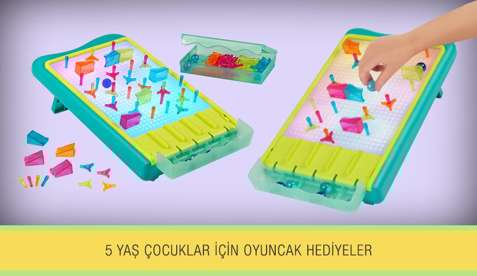 Beş yaş, çocukların bilişsel gelişimlerinin hızlandığı, problem çözme becerilerinin belirginleştiği ve sosyal ilişkileri daha bilinçli şekilde yönettikleri bir dönemdir. Bu yaşta çocuklar artık yalnızca oyun kurmakla kalmaz