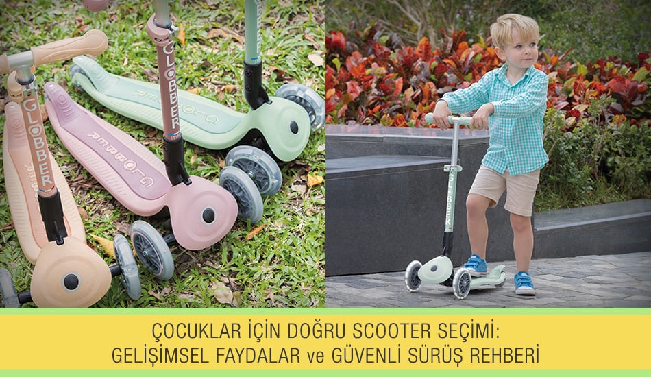 Çocuklar İçin Doğru Scooter Seçimi: Gelişimsel Faydalar ve Güvenli Sürüş Rehberi