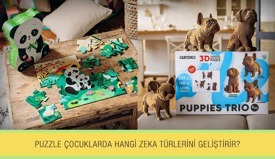 Puzzle Çocuklarda Hangi Zeka Türlerini Geliştirir?