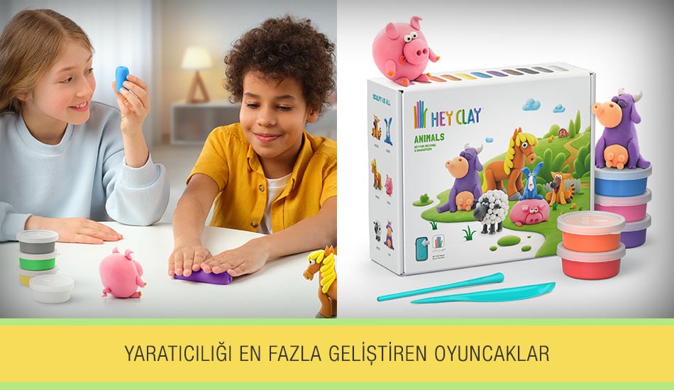 Yaratıcılığı En Fazla Geliştiren Oyuncaklar