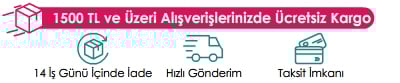 Kargo Ücreti 1500 TL