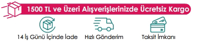 Kargo Ücreti 1500 TL