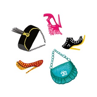 Djeco Kağıt Giydirme Seti - Massive Fashion