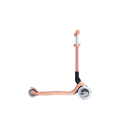 Globber Junior Ecologic Katlanabilir Işıklı Scooter - Peach
