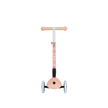 Globber Junior Ecologic Katlanabilir Işıklı Scooter - Peach