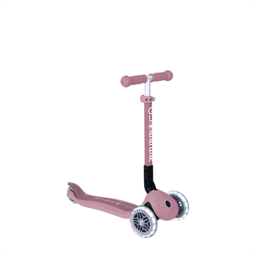 Globber Junior Ecologic Katlanabilir Işıklı Scooter - Berry