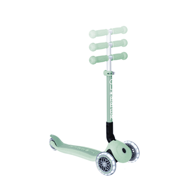 Globber Junior Ecologic Katlanabilir Işıklı Scooter - Pistachio