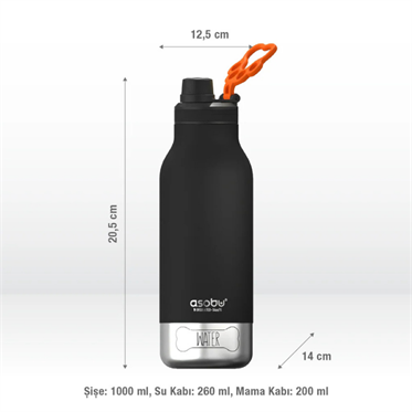 Asobu Barky Bottle - Pastel Blue