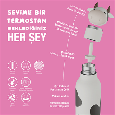 Asobu Bestie Bottle - Cow
