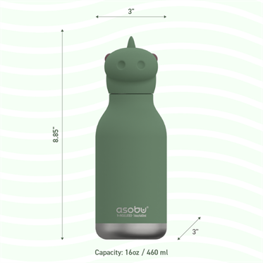 Asobu Bestie Bottle - Dinosaur