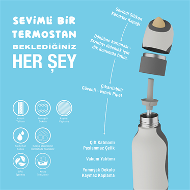 Asobu Bestie Bottle - Penguin