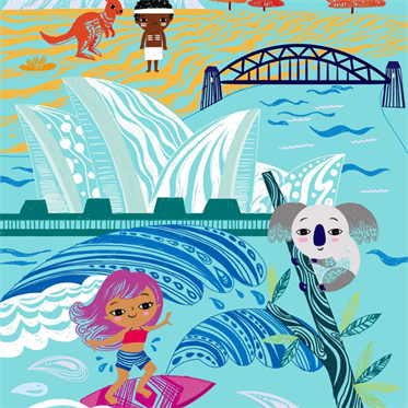 Avenir Mini Kazıma Kartları - Travel the World