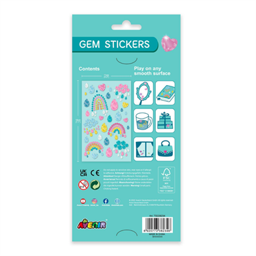 Avenir Mücevher Çıkartmaları - Rainbows