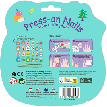 Avenir Tırnak Çıkartmaları - Animal Kingdom