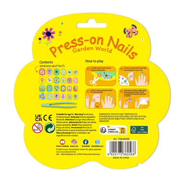 Avenir Tırnak Çıkartmaları - Garden World