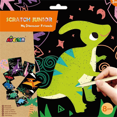 Avenir Kazıma Kartları - My Dinosaur Friends