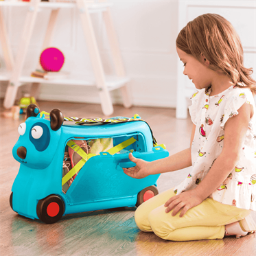 B.Toys Tekerlekli Seyahat Çantası - Mavi