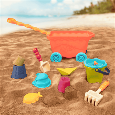 B.Toys Kırmızı Plaj Vagonu