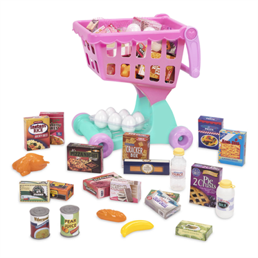 Battat Market Arabası - Pembe