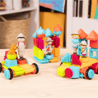 Battat Yapı Oyuncakları - Safari - 85 Parça