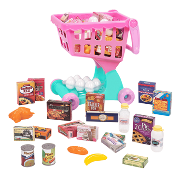Battat Market Arabası - Pembe