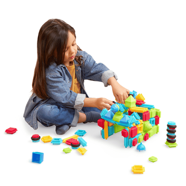 Bristle Blocks Yapı Oyuncakları - Basic Builder Set - 112 Parça