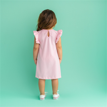 Bebeğim ve Ben Elbise -  Pembe Ice Cream