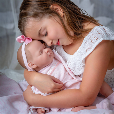 Berenguer Babylin Gerçekçi Yenidoğan Oyuncak Kız Bebek 45 cm