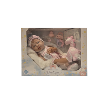Berenguer Gerçekçi Yenidoğan Oyuncak Kız Bebek 38 cm - Pembe Dinozor