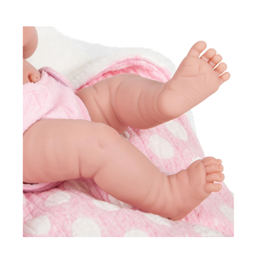 Berenguer Gerçekçi Yenidoğan Oyuncak Kız Bebek 38 cm - Pembe Dinozor