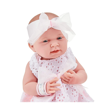 Berenguer Gerçekçi Yenidoğan Oyuncak Kız Bebek 38 cm ve Pembe Tavşan