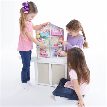 Berenguer Lots to Love Mini Bebek Evi ve 3 Mini Bebek