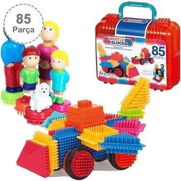 Bristle Blocks Yapı Oyuncakları - Aile - 85 Parça