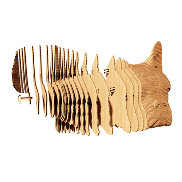 Cartonic 3D Puzzle - BULLDOG