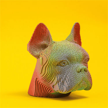 Cartonic 3D Puzzle - BULLDOG