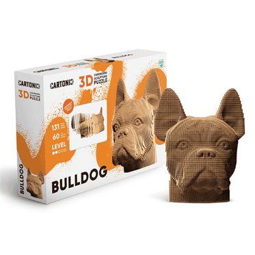 Cartonic 3D Puzzle - BULLDOG