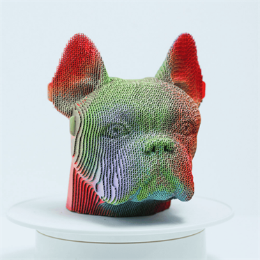 Cartonic 3D Puzzle - BULLDOG