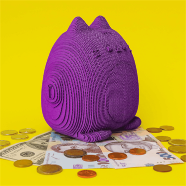 Cartonic 3D Puzzle - CUTE CAT MONEY BANK