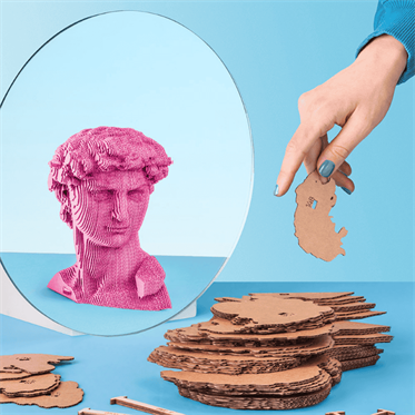 Cartonic 3D Puzzle - DAVID