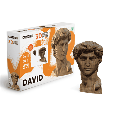 Cartonic 3D Puzzle - DAVID