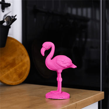 Cartonic 3D Puzzle - FLAMINGO