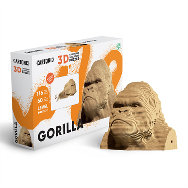 Cartonic 3D Puzzle - GORILLA