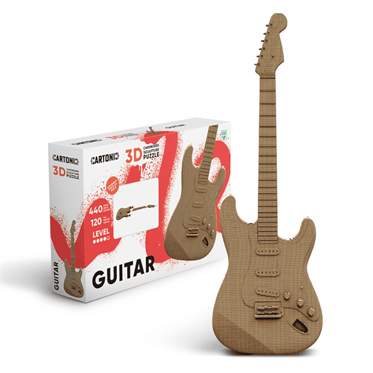 Cartonic 3D Puzzle - GUITAR