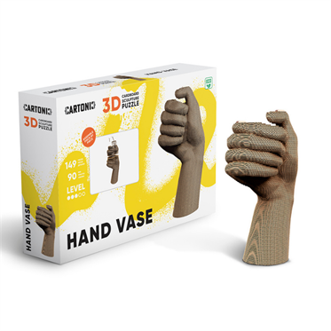 Cartonic 3D Puzzle - HAND VASE