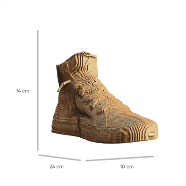 Cartonic 3D Puzzle - HIGH TOP SNEAKER