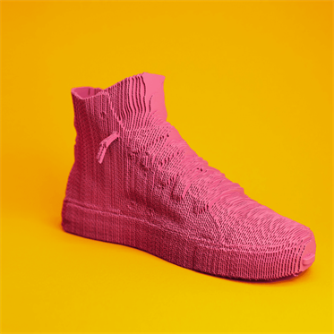 Cartonic 3D Puzzle - HIGH TOP SNEAKER